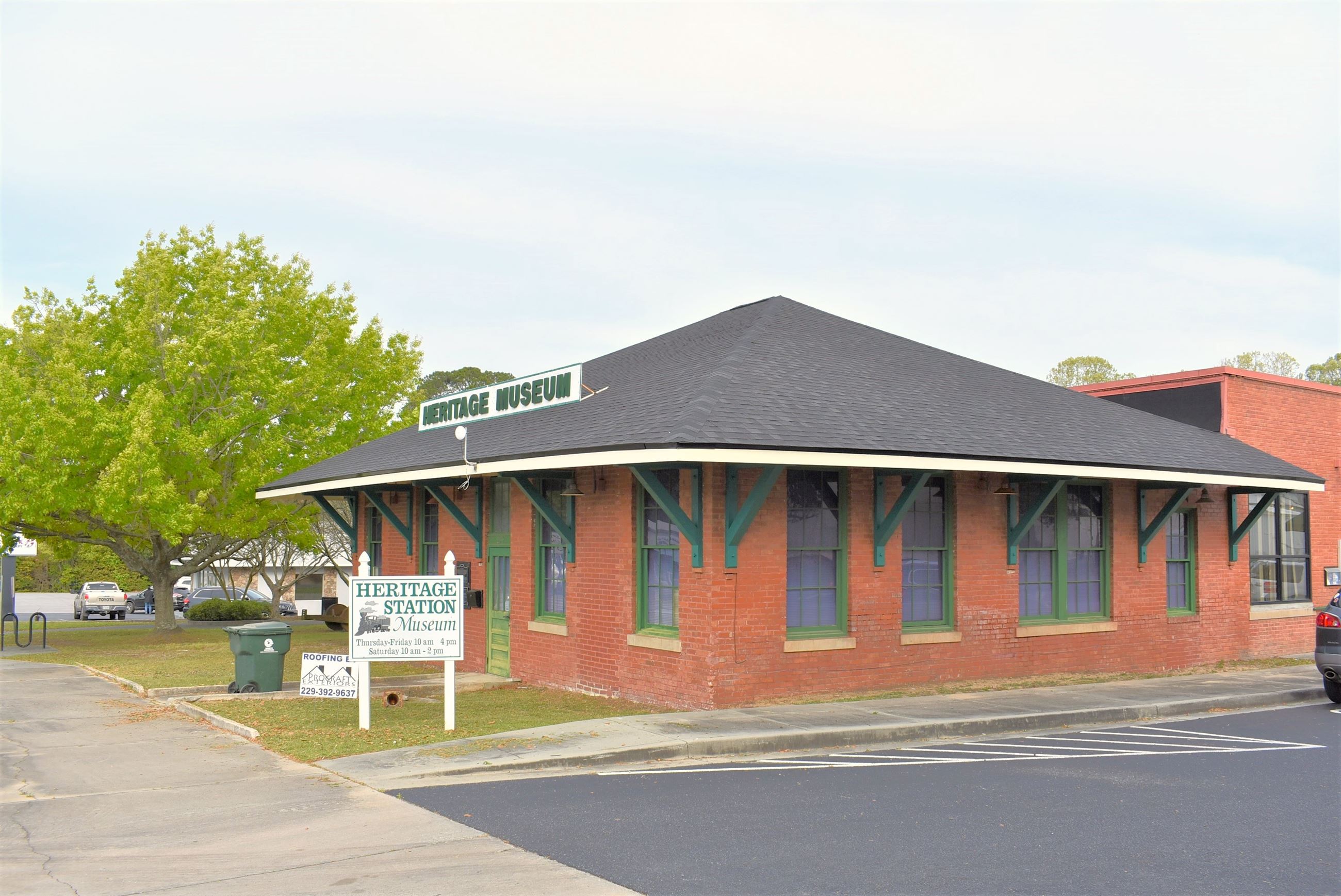 Photo of the front of the Museum