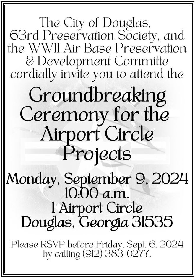 INVITATION Airport Projects Groundbreaking Ceremony