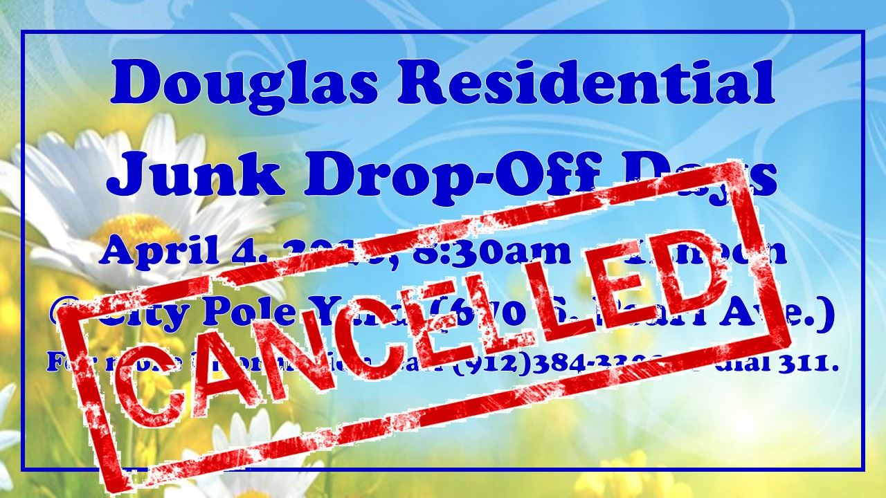 Residential Junk Drop off April 4 2020