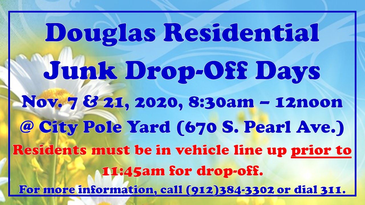 Junk Drop Off Days