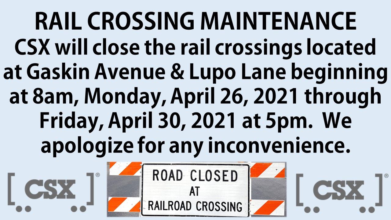 Photo of a RAIL CROSSING CLOSED