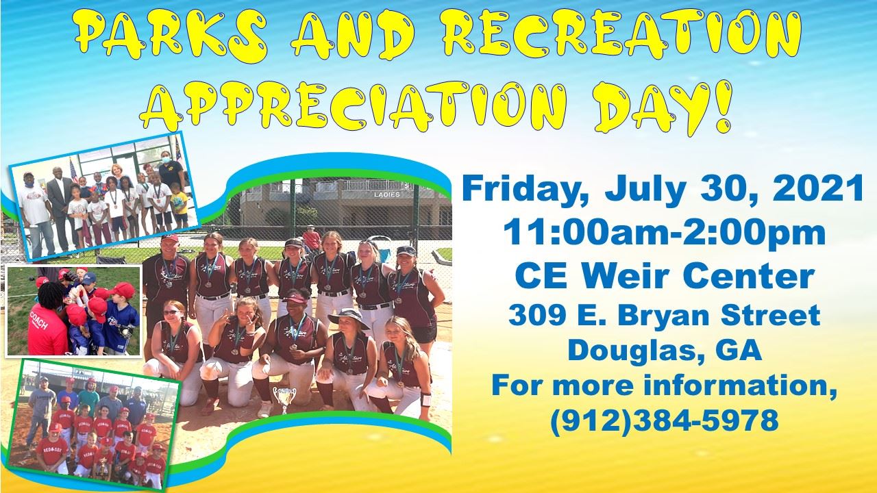 Photo of flyer for Parks Rec Day 2021