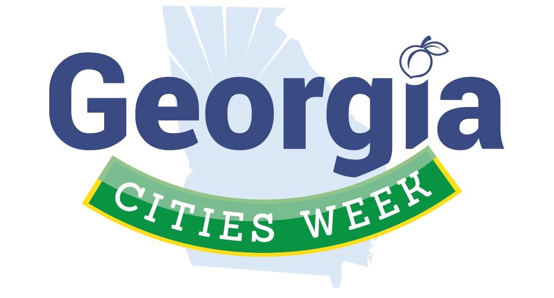 Georgia Cities Week - White Logo