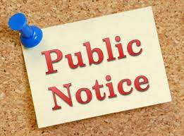 Public Notice