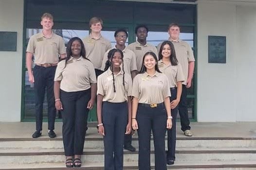 Group photo of 2022-2023 Douglas Mayors Youth Council members