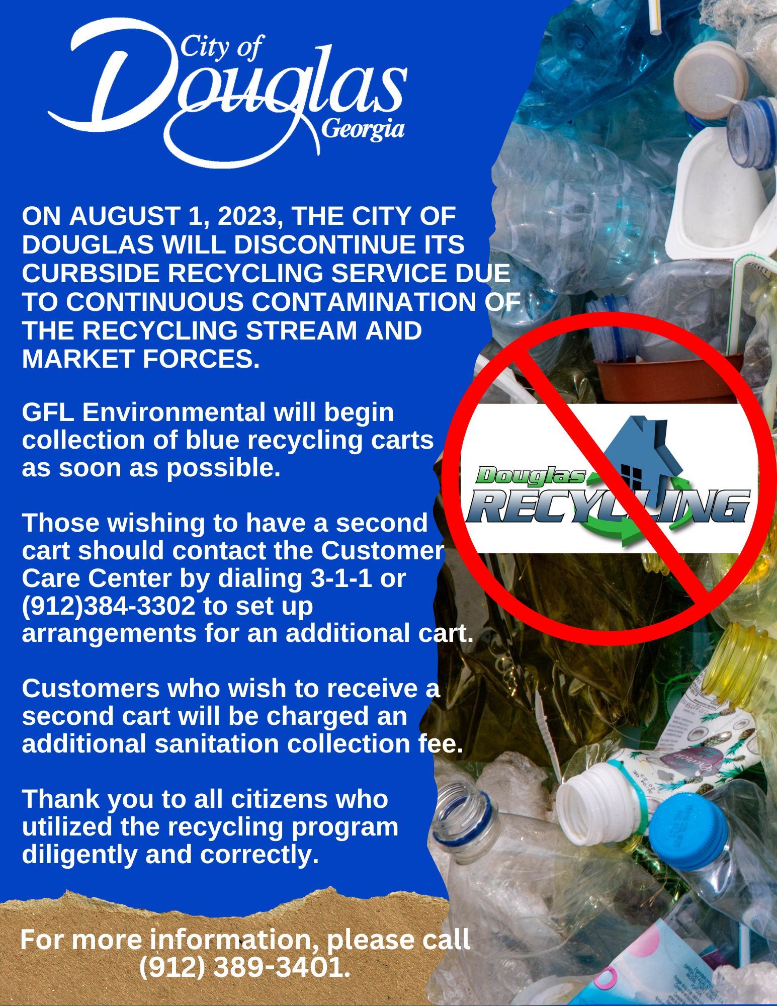 Recycling Ends Flyer