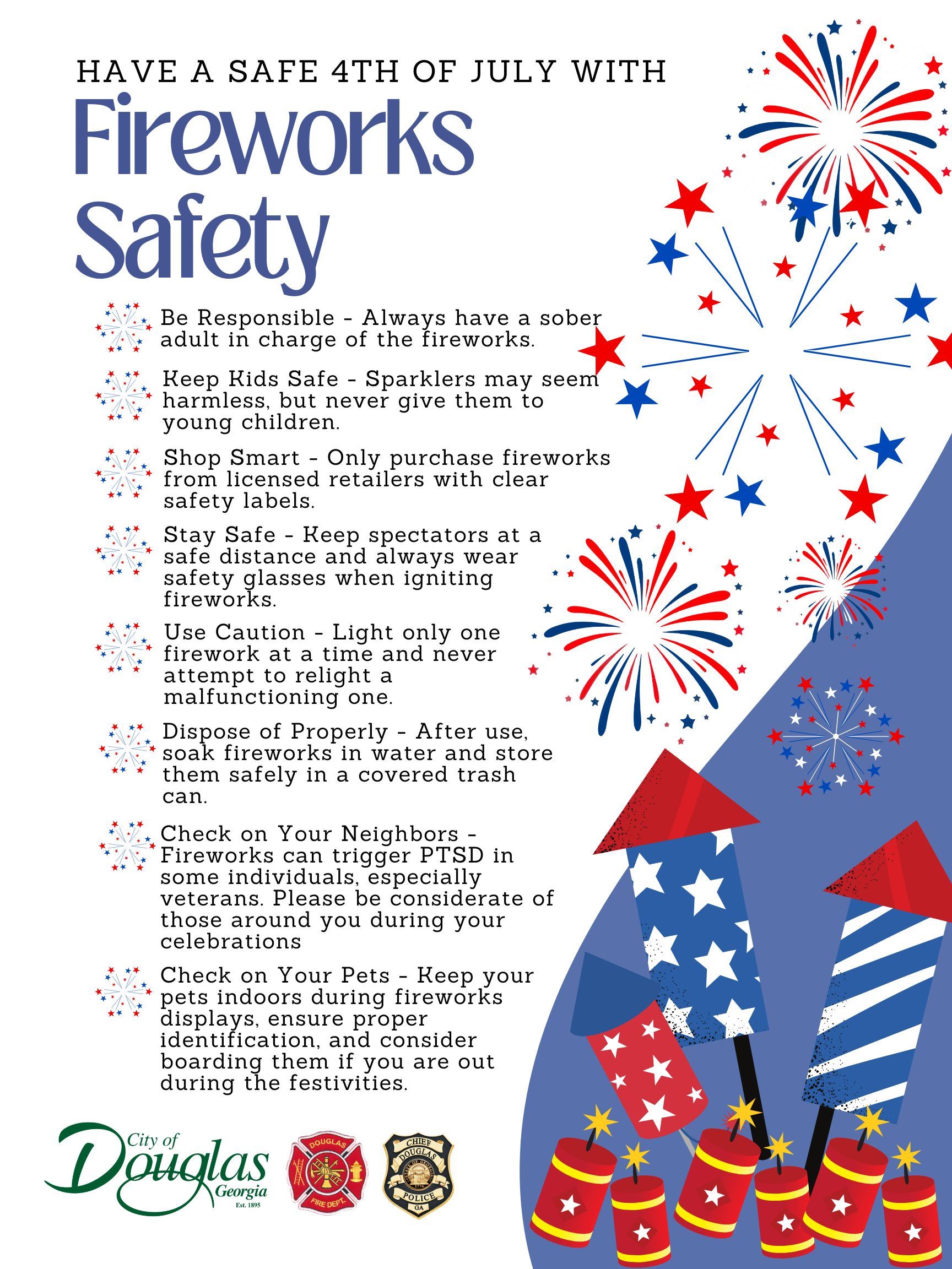 Firecracker Safety Poster