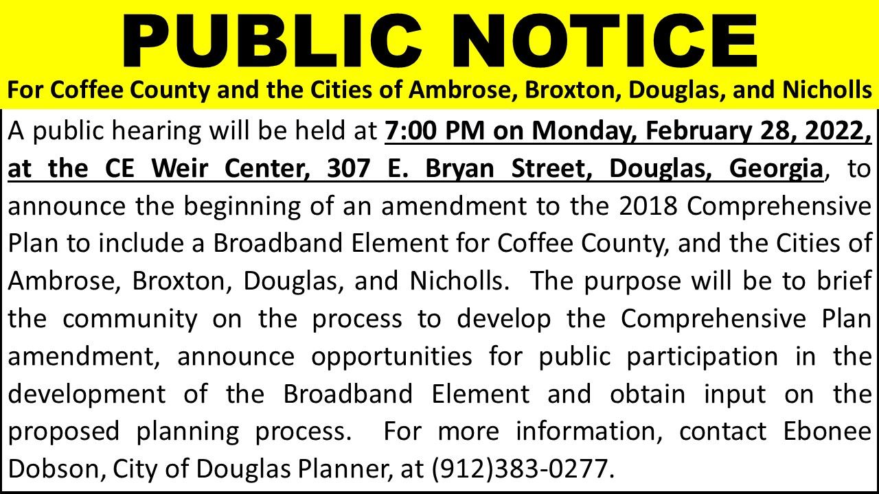 Public Notice - Comp Plan 2-28-2022
