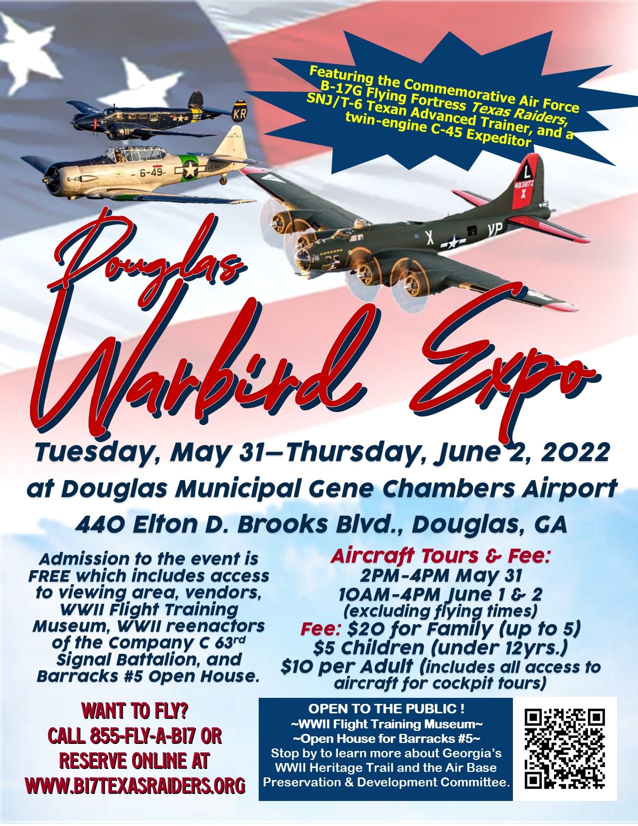 Warbirds Expo Flyer - REVISED 5-24-2022